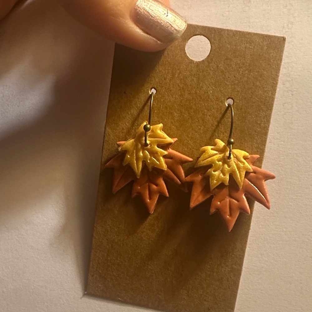 Autumn Leaf Earrings